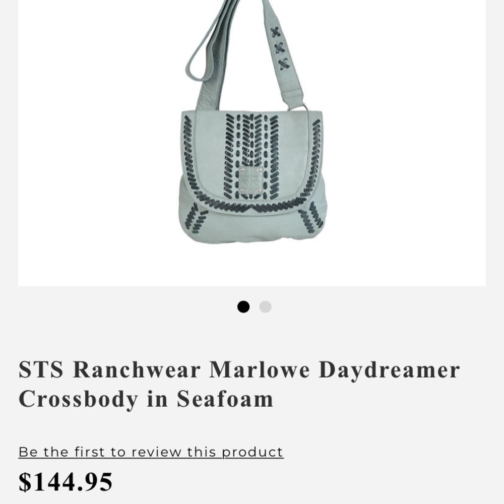 STS Ranchwear Marlowe Daydreamer Crossbody Bag in Seafoam